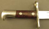 Swiss Model 1889/99 Bayonet Altered to fit 1903 Springfield Rifle - 2 of 12