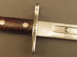 Swiss Model 1889/99 Bayonet Altered to fit 1903 Springfield Rifle - 4 of 12