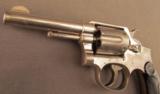 Unique Smith & Wesson M&P
Revolver 1st Model Built 1900 with Letter - 5 of 12