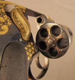 Fine Belgian Damascened Hammerless Pocket Revolver - 8 of 9