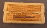 Rare Winchester Ammunition .30 WCF Soft Point Ammo - 1 of 5
