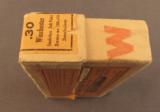 Rare Winchester Ammunition .30 WCF Soft Point Ammo - 3 of 5