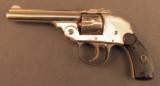 Antique Iver Johnson Small Frame Hammerless Revolver 32 S&W - 2 of 6
