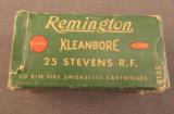 25 Stevens Rimfire Remington Ammo - 1 of 2