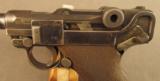 WW1 German DWM P08 Luger Pistol - 3 of 9