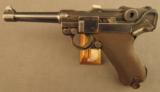 WW1 German DWM P08 Luger Pistol - 2 of 9