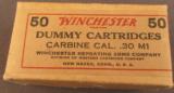 Winchester 30 Carbine Dummy Cartridges - 1 of 2