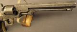 Silver Plated Civil War Kittredge Colt 1851 Navy Revolver - 3 of 12