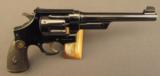 Pre-War S&W .38/44 Outdoorsman w/ factory letter shipped 1933 - 1 of 12