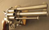 Rare LeMat Cartridge Revolver with 1877 Patent Hammer - 3 of 12