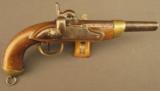 Antique Belgian Percussion Pistol Model 1822/42 - 1 of 11