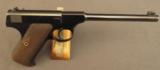 Colt Pre-Woodsman Pistol with Pencil Barrel - 1 of 11