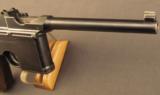 Fantastic VL&D Marked Mauser Large-Ring Flatside Broomhandle Pistol - 3 of 12