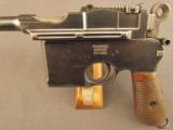 Fantastic VL&D Marked Mauser Large-Ring Flatside Broomhandle Pistol - 5 of 12
