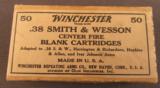 Winchester .38 S&W Blank Carttridges - 1 of 3