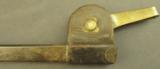 US Trapdoor 1873 Socket Bayonet In Scabbard - 6 of 7