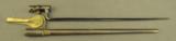 US Trapdoor 1873 Socket Bayonet In Scabbard - 2 of 7
