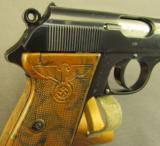 Rare Third Reich Party Leader Walther PPK Pistol with Original Holster - 4 of 12