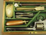 Deane Adams & Deane Cased Percussion Revolver w/ Accessories - 2 of 12