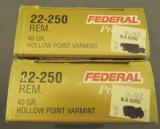 Federal 22-250 Ammunition 40 Rnds - 2 of 2