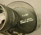 U.S. Navy Marked Fujinon Rubber coated binocular 7x50 USN Optics - 4 of 11