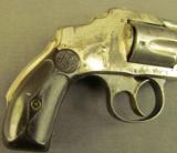 Antique Smith & Wesson Safety Hammerless Revolver - 2 of 10