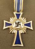 German Silver Mother's Cross & Miniature - 4 of 6