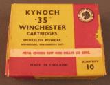 Kynoch .35 Winchester Ammo - 1 of 3