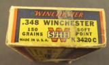 Winchester .348 Win 150 Grain Spft Point Ammo - 3 of 5