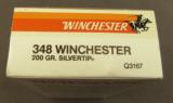 348 Winchester Commemorative Browning Model 71 Silvertip Ammo - 2 of 2