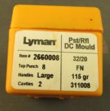 Lyman Bullet Mold in 32-20 .311 Caliber - 2 of 2
