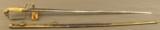 U.S. Eaglehead Sword Infantry Officer's with Scabbard - 1 of 25