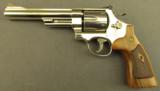 Smith & Wesson Nickel Revolver Model 57-6 41 Magnum - 4 of 9