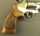 Smith & Wesson Nickel Revolver Model 57-6 41 Magnum - 2 of 9