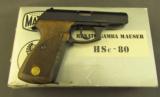 Renato Gamba Mauser Model HSc – 80 Pistol - 1 of 7