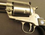 Short Barreled Ruger New model Blackhawk 44 magnum only 750 Built - 3 of 9