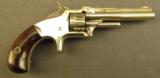 Smith & Wesson No 1 Nickel Revolver - 1 of 11