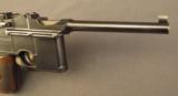 Exceptional VL&D Marked Mauser Broomhandle Large-Ring Pistol - 6 of 12