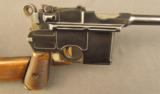 Exceptional VL&D Marked Mauser Broomhandle Large-Ring Pistol - 5 of 12