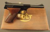 Colt Woodsman in the box Excellent Condition Third Series - 1 of 9