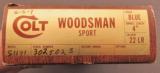 Colt Woodsman in the box Excellent Condition Third Series - 9 of 9