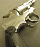 Smith & Wesson 1903 Revolver .32 Hand Ejector 2nd Model Nickel - 2 of 10