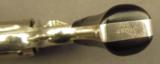 Smith & Wesson 1903 Revolver .32 Hand Ejector 2nd Model Nickel - 8 of 10