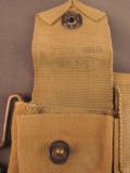 WW1 Mills Belt 10 Pocket Cartridge with NCO/Medics Extra Bandage Pouch - 4 of 8