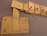 WW1 Mills Belt 10 Pocket Cartridge with NCO/Medics Extra Bandage Pouch - 6 of 8