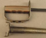 U.S. LF&C Model 1917 Trench Knife & Scabbard - 2 of 12