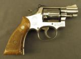 S&W Combat Masterpiece Revolver Model 15-3 Nickel Finish - 1 of 9