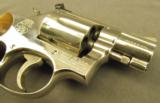 S&W Combat Masterpiece Revolver Model 15-3 Nickel Finish - 3 of 9