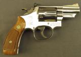 Smith & Wesson 357 Magnum Revolver Model 19-4 Nickel Finish - 1 of 10