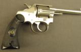 Nickel Finish Colt Police Positive Revolver - 2 of 10